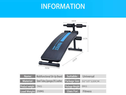 Multifunctional Sit Up Bench Abdominal Training Supine Board