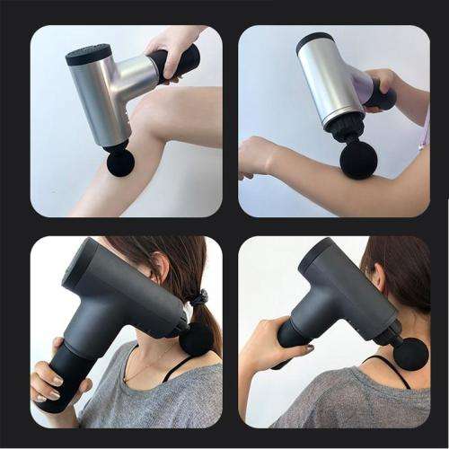 Massage Gun with 4 Changeable Heads