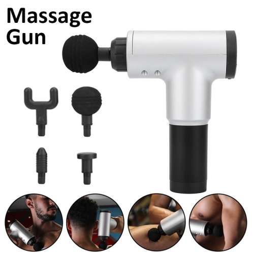 Massage Gun with 4 Changeable Heads