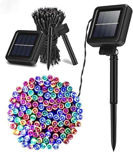 100LED Solar LED String Light Outdoor String Lights Outdoor Waterproof Garden Lawn Courtyard Christ