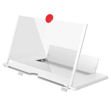 3D Mobile Phone Magnifier - 22 Cm White