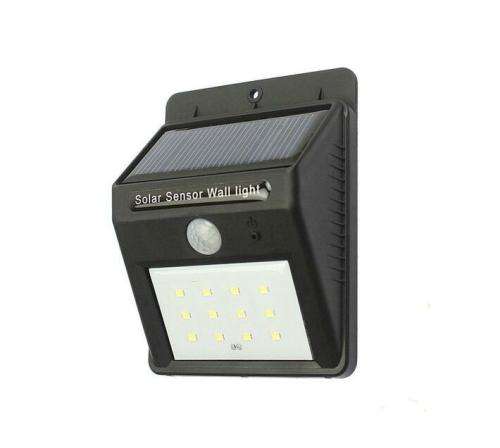 SOLAR POWERED LED WALL LIGHT