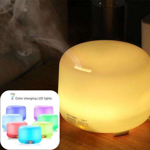 LED 500ML Aroma Diffuser Atomizer Air Humidifier