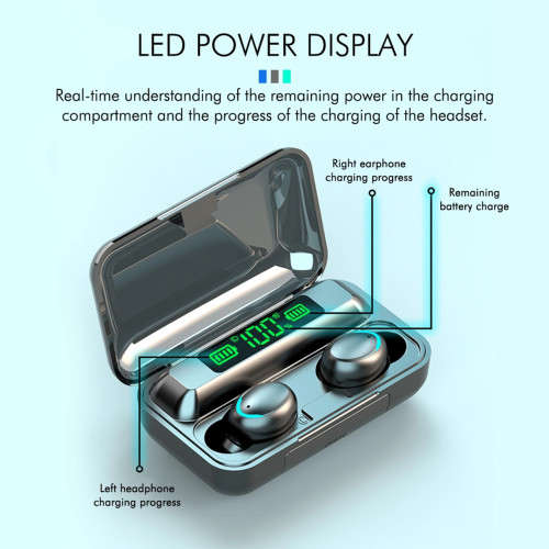 TWS-True Wireless Earbuds With Power Bank