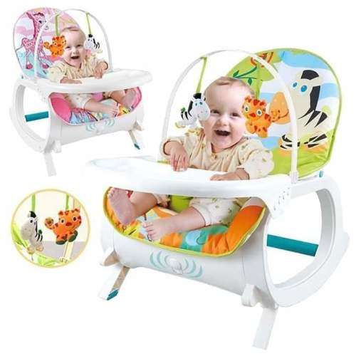 2-In-1 Baby Infant Rocker Bouncer Newborn Toddler Portable Rocker Swing