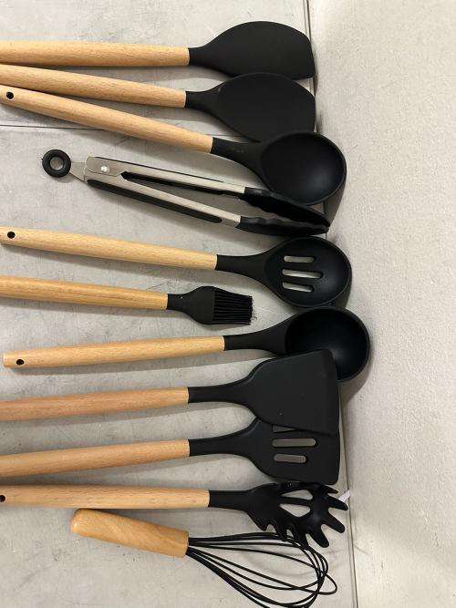 11 Piece Silicone Kitchen Utensil Set