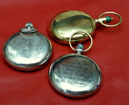 3x 100+ Year Old Repurposed Pocket Watches