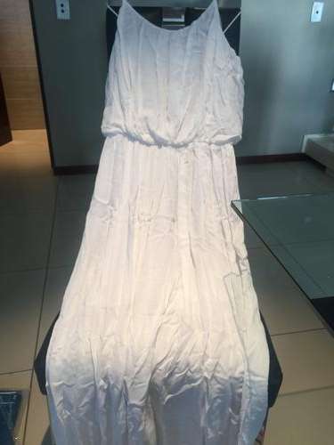 Beautiful Long White Strapy Dress  ( Bombshell)