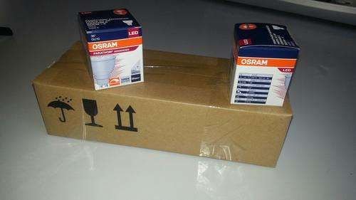 OSRAM 5.5W GU10 DOWNLIGHT BULBS