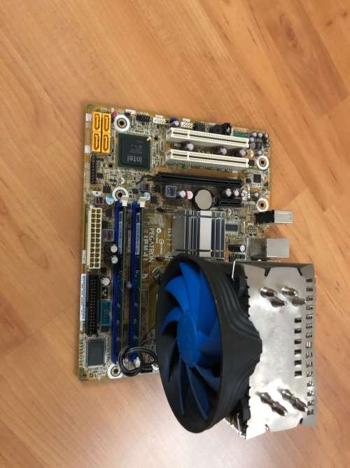 LGA 775 motherboard; q8400 Core 2 Quad quad core CPU; 4GB DDR2-800 RAM