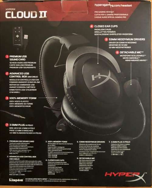 HyperX Cloud II (Gunmetal and Black)