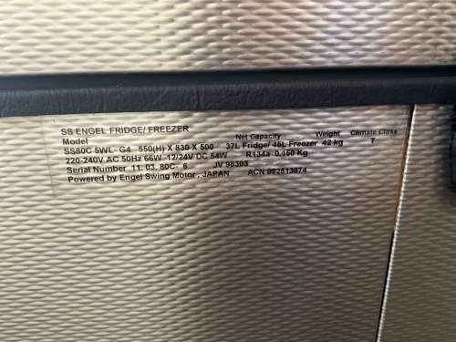 Engel portable fridge-freezer