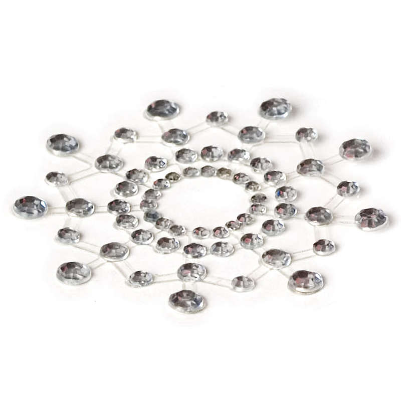 Bijoux Indiscrets Mimi Silver Pasties Skin Jewelry Reusable Lingerie Gift