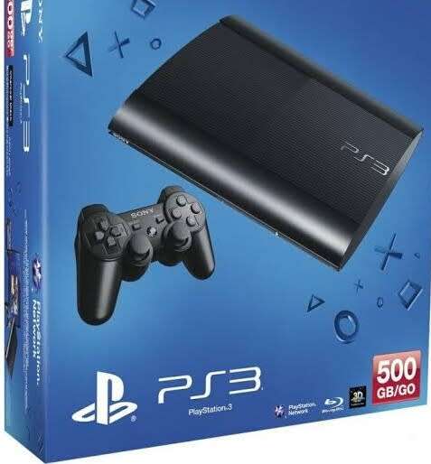 PLAYSTATION 3, 500gb , slimline