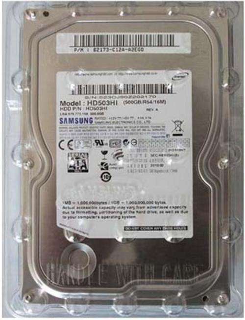 500GB Samsung Hard Disk Drive - Never touched by human hands!!