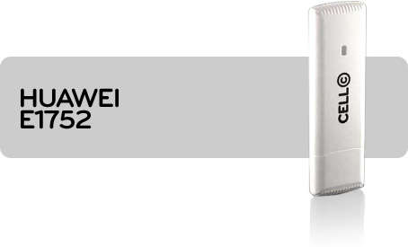 Huawei E1752 - Cell C modem - 7.2 Mbps HSDPA, 5.76 Mbps HSUPA, SMS, SD slot