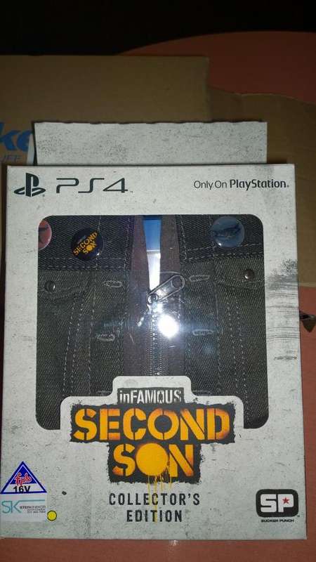 Collector's Edition Infamous Second Son Playstaion 4