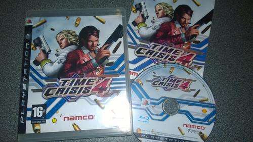 TIME CRISIS 4- LIKE NEW - GUN NOT INCLUDED