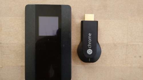 Chromecast & LTE router. Free Post Office Shipping