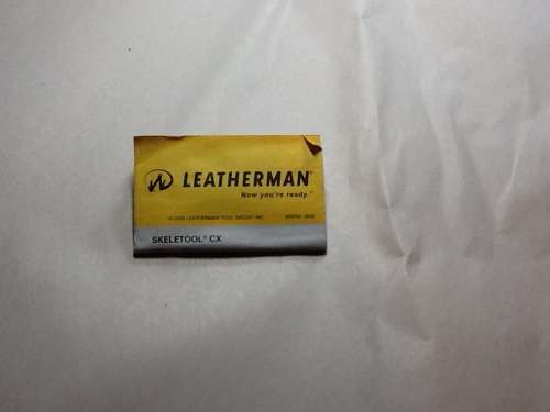 ***FREE SHIPPING***GENUINE LEATHERMAN300 SKELETOOL CX WITH POUCH...AT A FRACTION OF THE PRICE