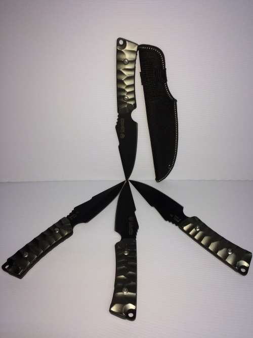 COLUMBIA TACTICAL HUNTING KNIFE FIXED BLADE (IDEAL FATHERS DAY GIFT)