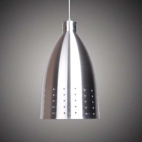 Brushed Aluminum Lampshade E27 Lamp Holder Pendant Lights DIY Ceiling