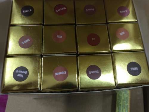 12pcs different colors lipstick