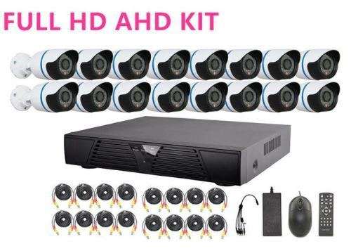 AHD CCTV Direct-16 Channel cctv camera system Day/light Camera-Full Kit Perfect security System