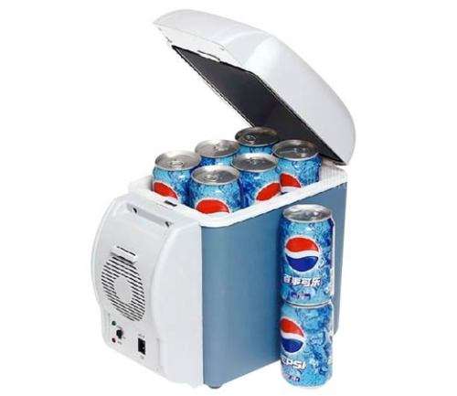 7.5L Portable Car Electronic 2-in-1 Cooling & Warming Refrigerator Fridge Storage
