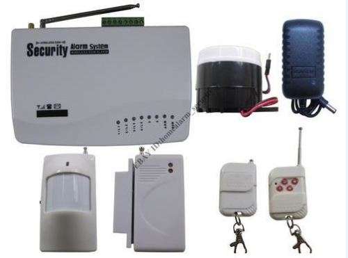 Wireless GSM Burglar Security Alarm System (Auto Dial, SMS, Call)