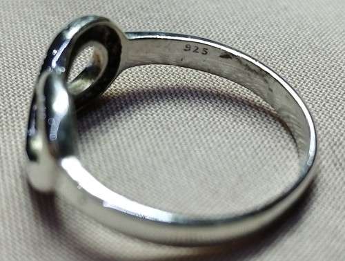 925 Sterling Silver infinity Ring