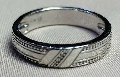 925 Sterling Silver Men`s Ring