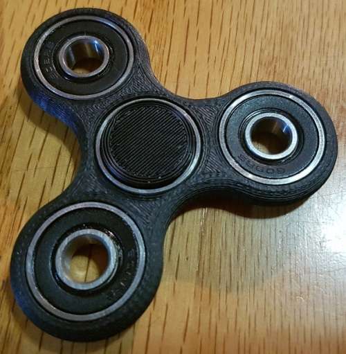 Fidget Spinner Toy - Black