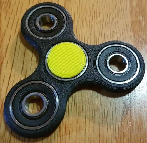 EXTRA coloured caps [Red pair] for Fidget Spinner Toy