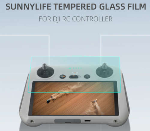 Screen Protector (double pack) for DJI Mini 3 Pro RC (Smart Controler) by Sunnylife