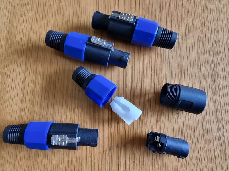 Speaker Connector - 4 Pole
