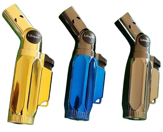 Lifespace Jet Torch Lighter - Gold colour