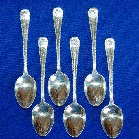 6 E.P.N.S. Coffee / Tea Spoons
