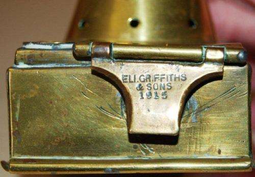 Eli. Griffiths & Sons 1915 Burner for a Griffiths Lantern - No Wick - Base 100mm X 75mm