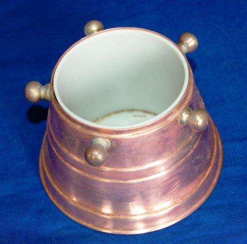 Copper Potjie Pot (95mm High) and Copper Container