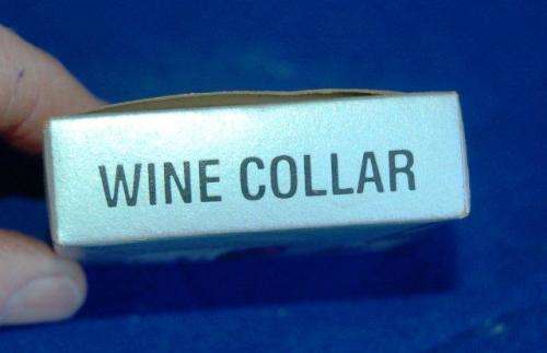 Pair of Boxed Wine Collars - Stops the Drip