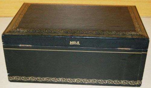 Stunning Jewellery Box with Key - Made by MELE U.S.A. - 320mm X 210mm X 130 Deep