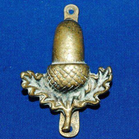 Vintage Brass Acorn Door Knocker - Length 75mm