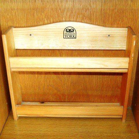 " House of York " 2 Shelf Spice Rack - Height 280mm Width 340mm Depth 80mm