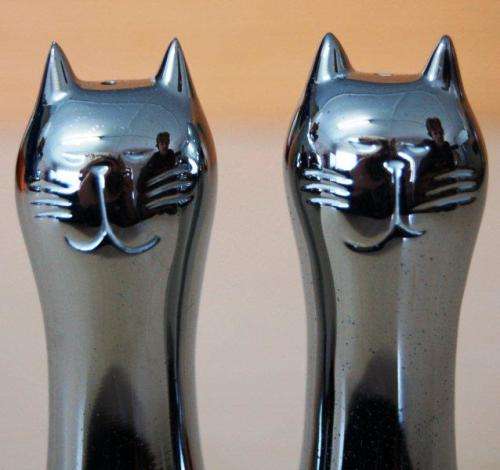 Pro-Chef Cat Salt & Pepper Set (Boxed) Height 95mm
