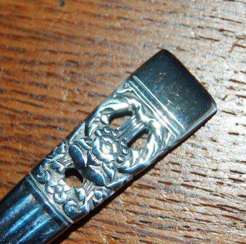 6 Vintage Silver Plated Teaspoons ( Oneida Community ) Coronation 1936. Length 133mm