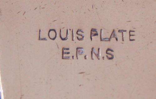 Fabulous Quality Louis Plate EPNS Ladle - Length 260mm