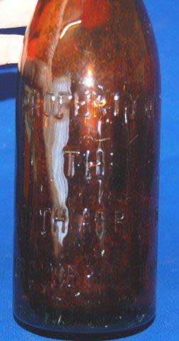 4 Vintage South African Beer Bottles & 1 Green Bottle - See Description for details.