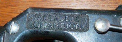 Arbalete Champion Rene Cabalero Marseille France - Spear Gun Handle - See pics & description