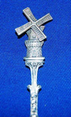 Hendrik Hooijkaas Ornate Dutch Sugar Spoon - Stamped HH 90 - Length 130mm
